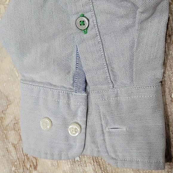 TOMMY HILFINGER MENS BUTTONDOWN SHIRT SIZE LARGE - Picture 4 of 8